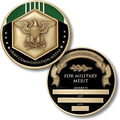 Buy Army Commendation Medal Coin - Engravable Challenge Coin Online ...