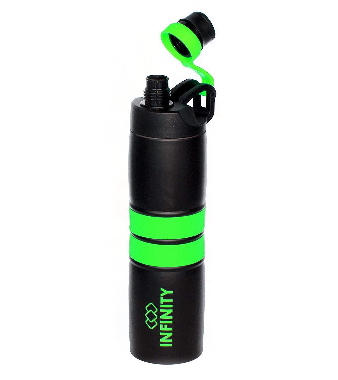Buy INFINITY Iris Double Wall Isolted Hot Cold Steel Flask / Bottle 750ml Online ₹750 from