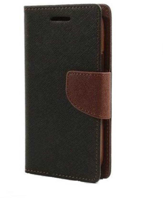 Mercury Wallet Style Flip Case Cover for Samsung On5 On5 pro Brown by Mobimon