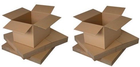 Brown Corrugated Box 6x6x4 inch 3 Ply  Pack of 25 