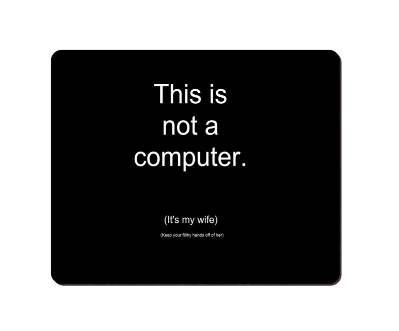 Buy Design Lab Not A Computer Mouse Pad, SpeedType Precision Gaming Mouse Pad, Non Slip Base