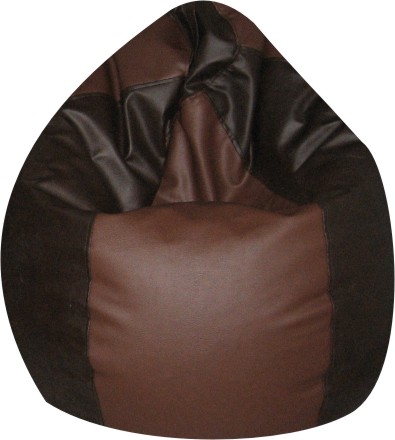 ZOLO XXXL BEAN BAGS SUPERIOR QUALITY BLACK BROWN Without beans Cover Only