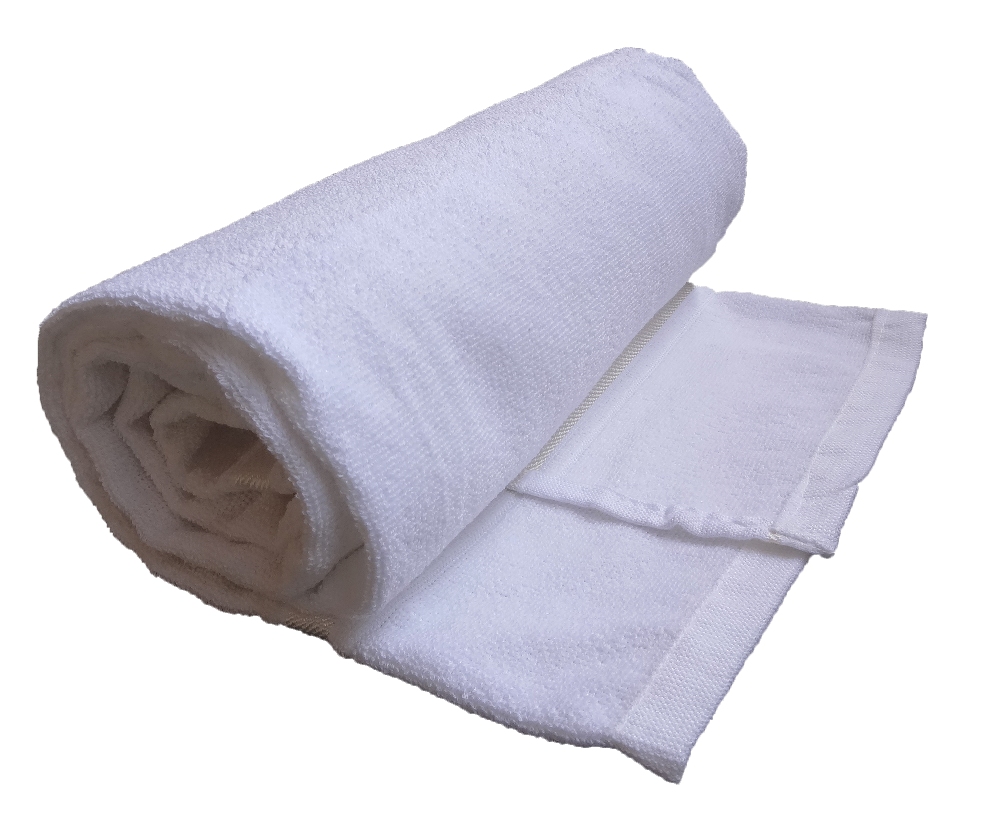 Super Soft Pure White Cotton Bath Towel