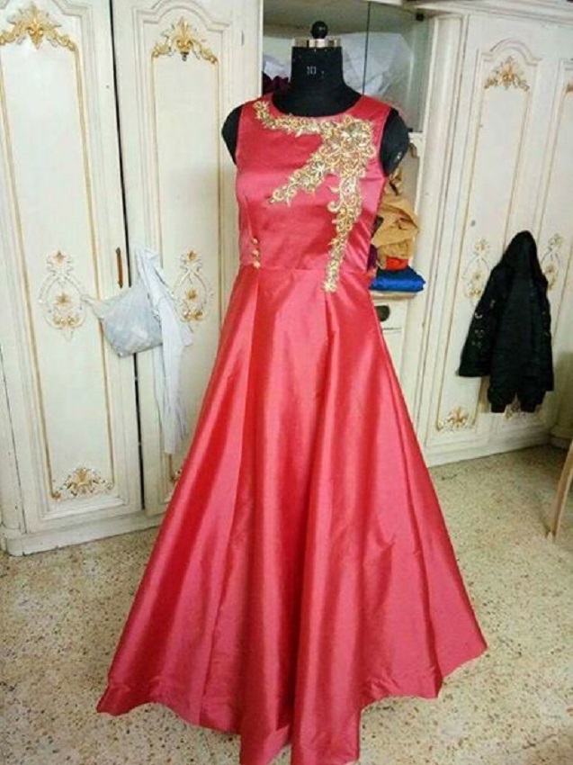 fancy cotton gown