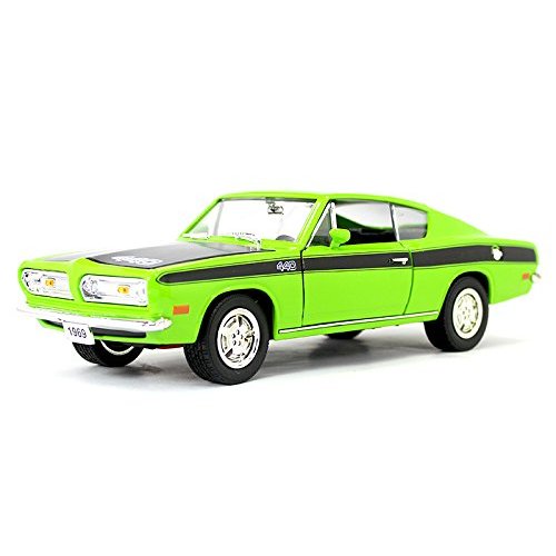 Yat Ming Plymouth Barracuda 1969 - Verte - Échelle 1/18 - Série Signature - Réf 92179GR