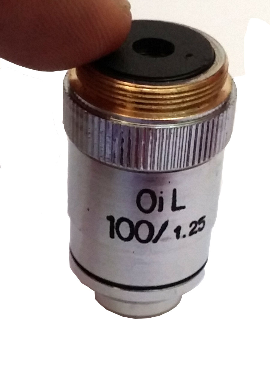 Online Microscope 100 X (oil immersion) objective lens Prices