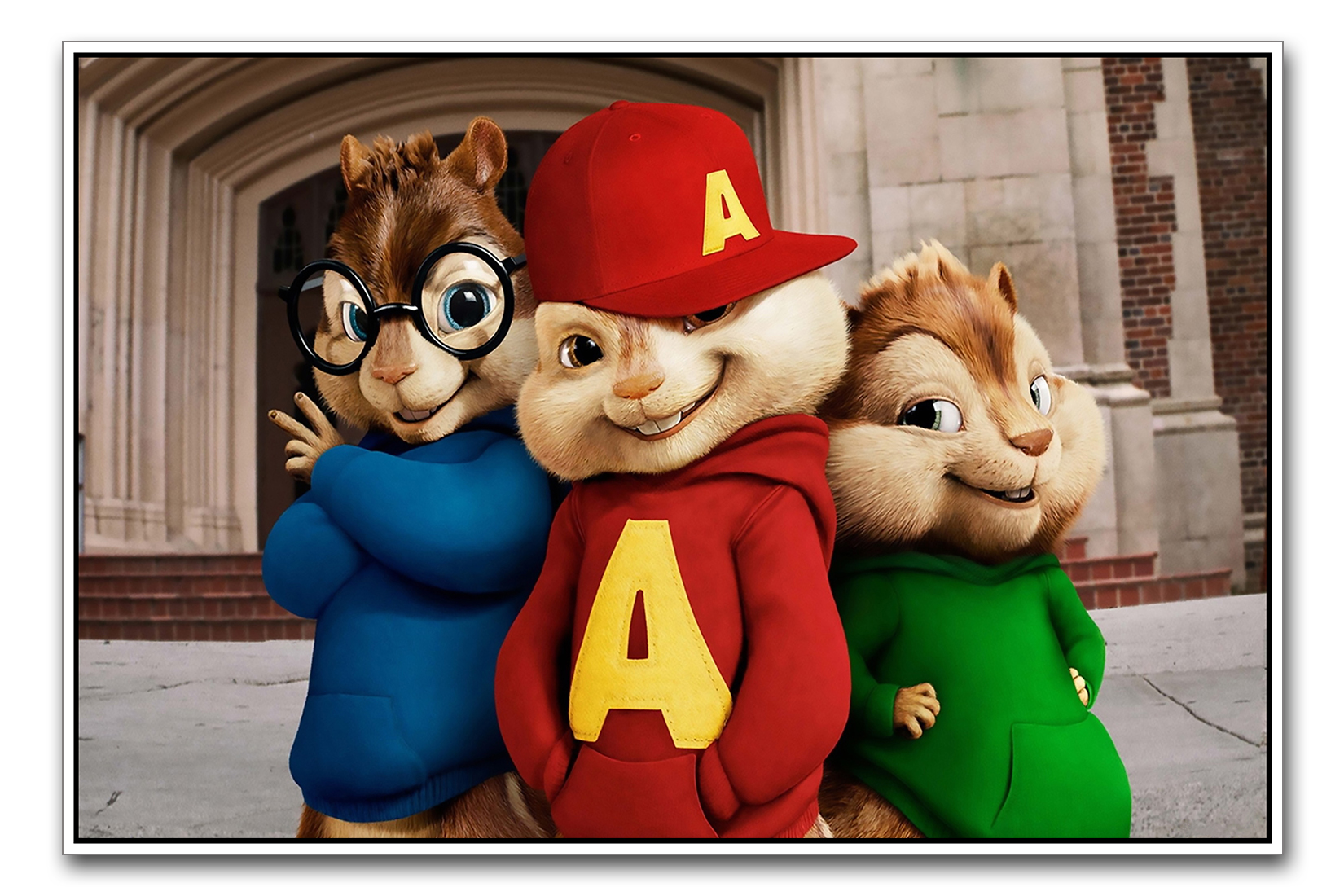 Alvin And The Chipmunks Poster By Artifa Prices in India- Shopclues ...