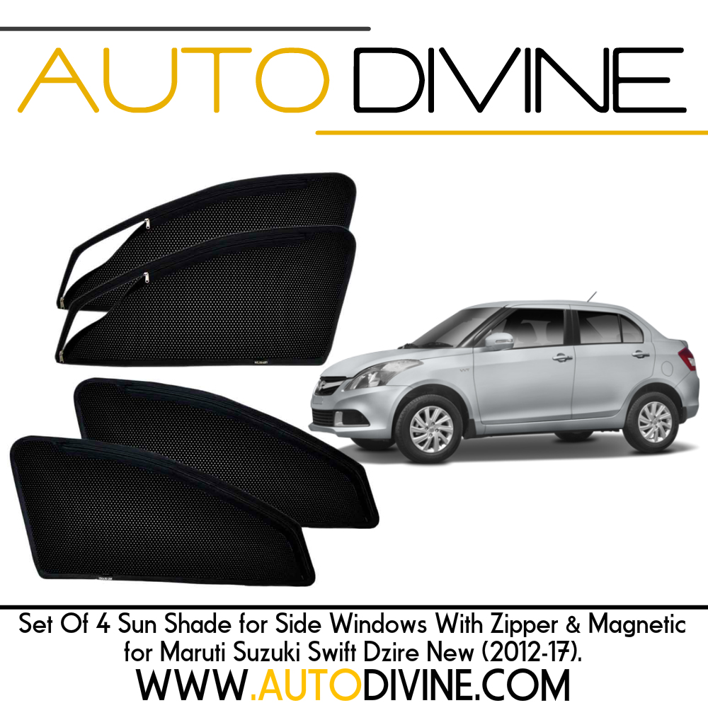 Buy MARUTI SUZUKI SWIFT DEZIRE NEW, Car Accessories Side Window Zipper