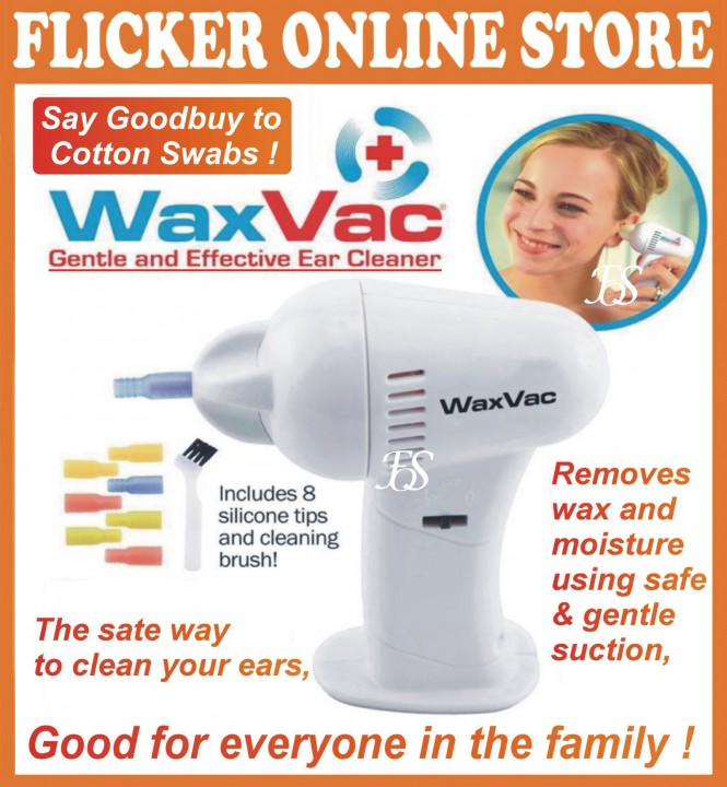 Buy s4d WAX VAC GENTLE AND EFFECTIVE EAR CLEANER SMOOTH AND SAFE EAR
