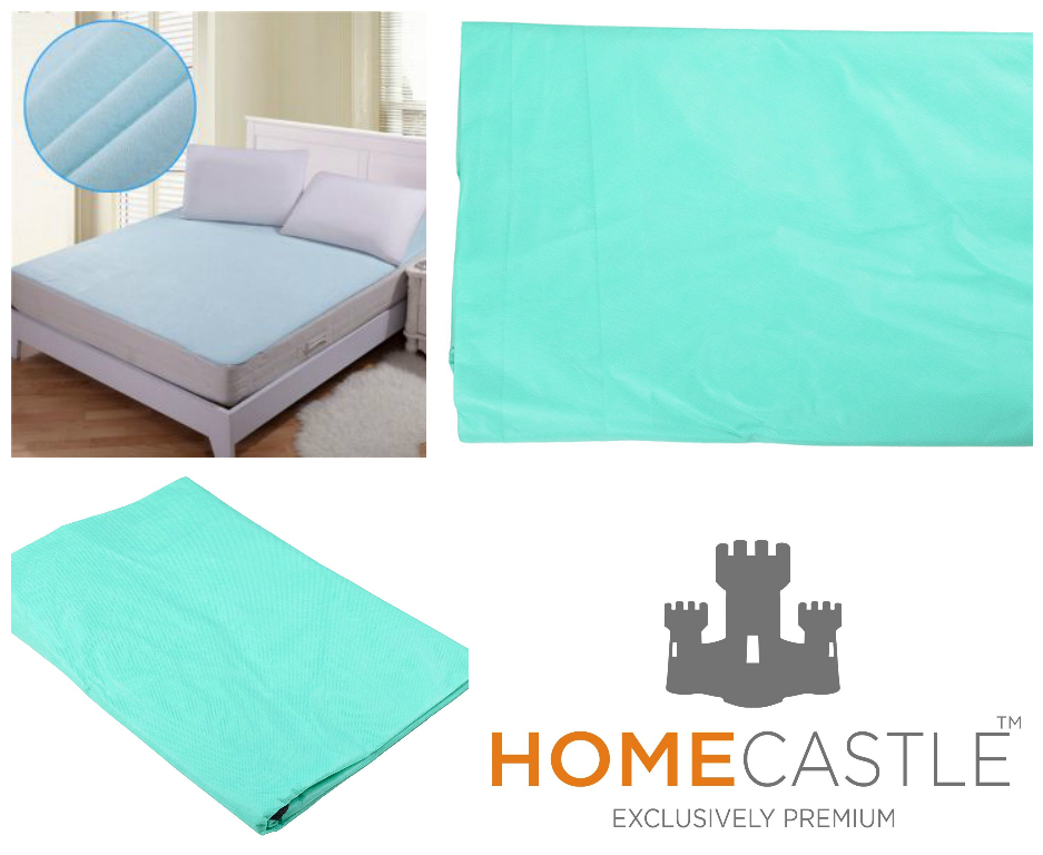 double bed mattress protector sheet with elastic strap