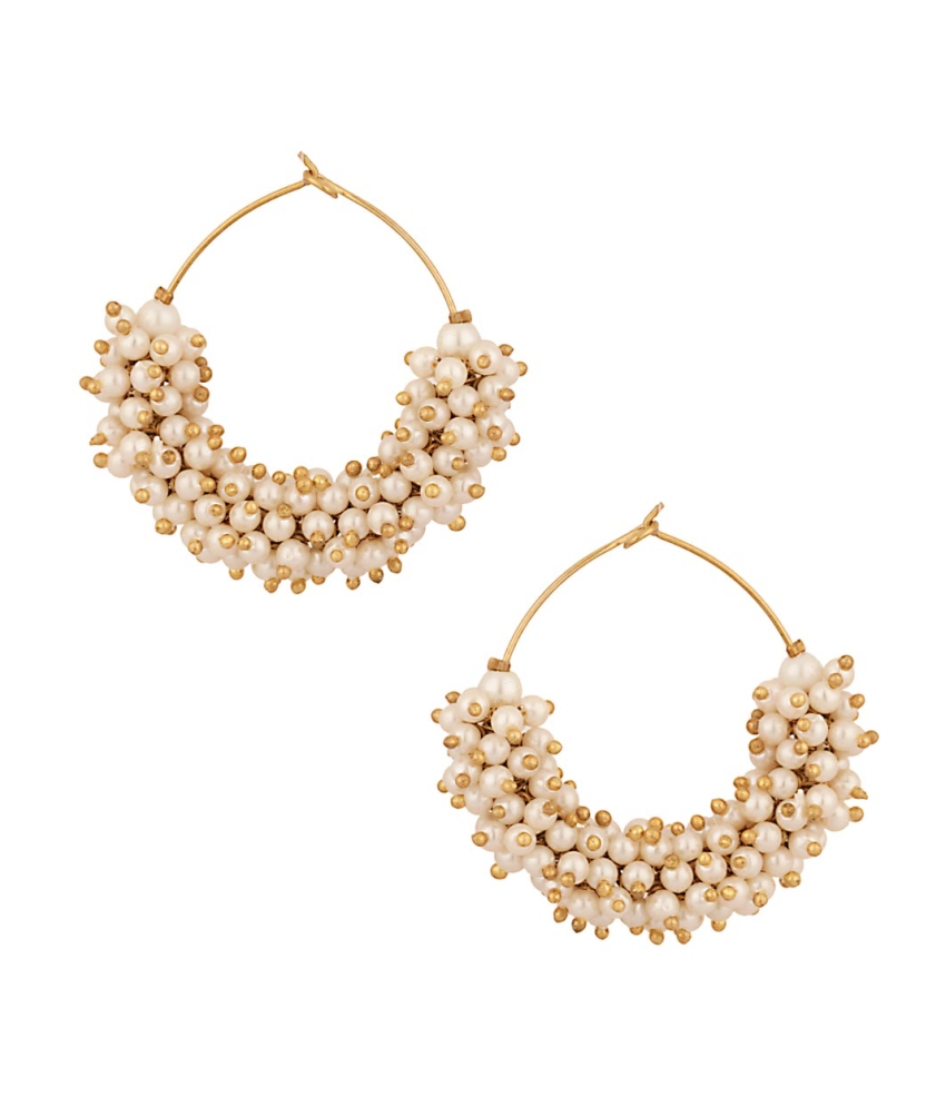 Buy Jewels Capital Exclusive White Earrings Set /S 1488 Online @ ₹598 ...