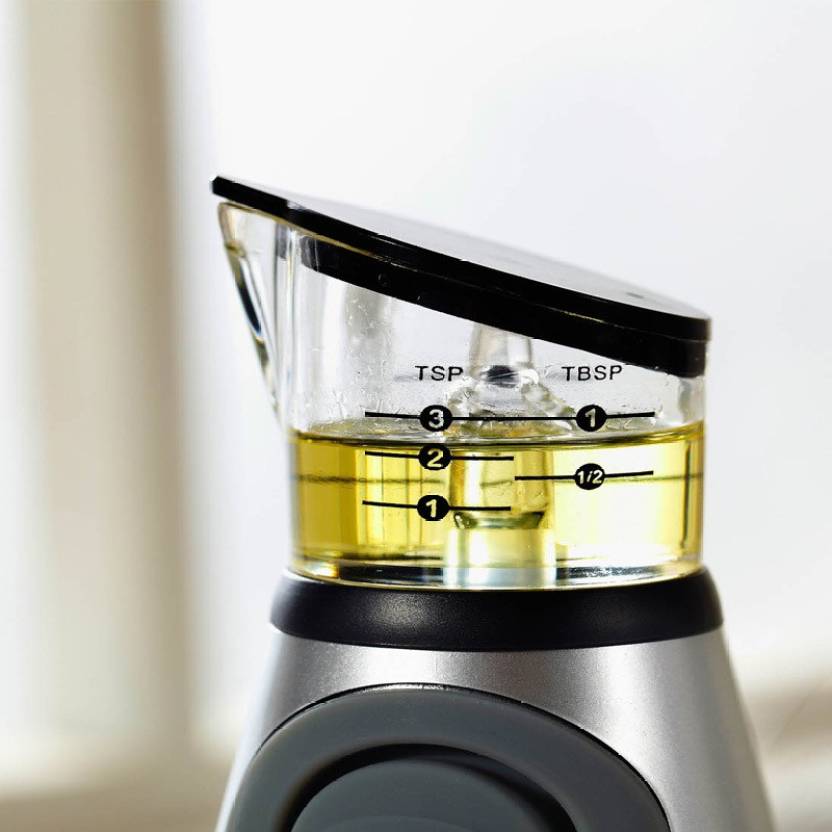 Buy IBS 500 ml Glass Plastic Oil Cooking Dispenser n(Pack of 1) Online