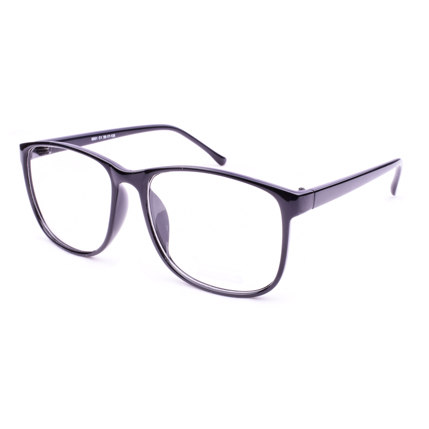 Buy Tiger Eyewear Black Full Rim Unisex Wayfarer Spectacle Frame Online ...