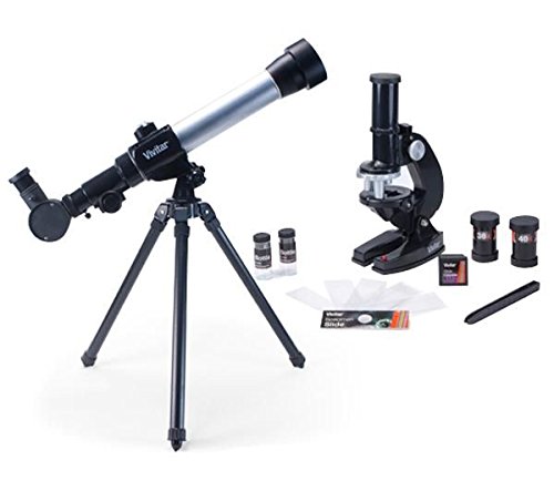 Buy Vivitar VIV-TELMIC-20 20x/30x/40x Telescope and Microscope Kit ...