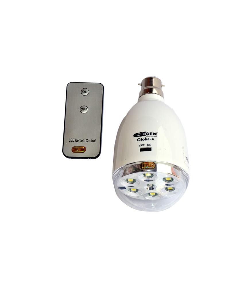 Branded LED BULB with remote and battery backup
