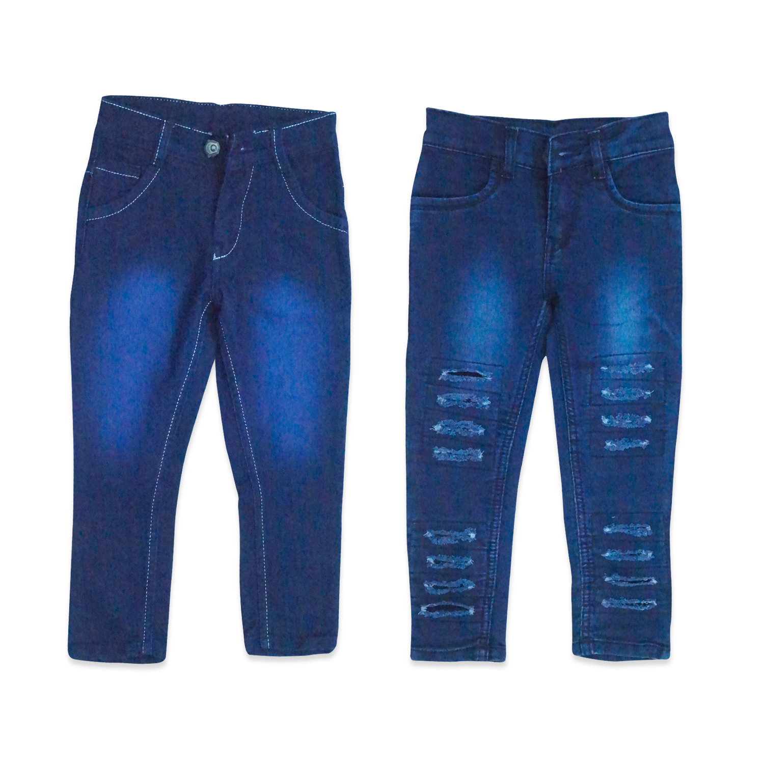 Buy Designer Girls Jeans Combo, Pack of 2 Online ₹599 from ShopClues