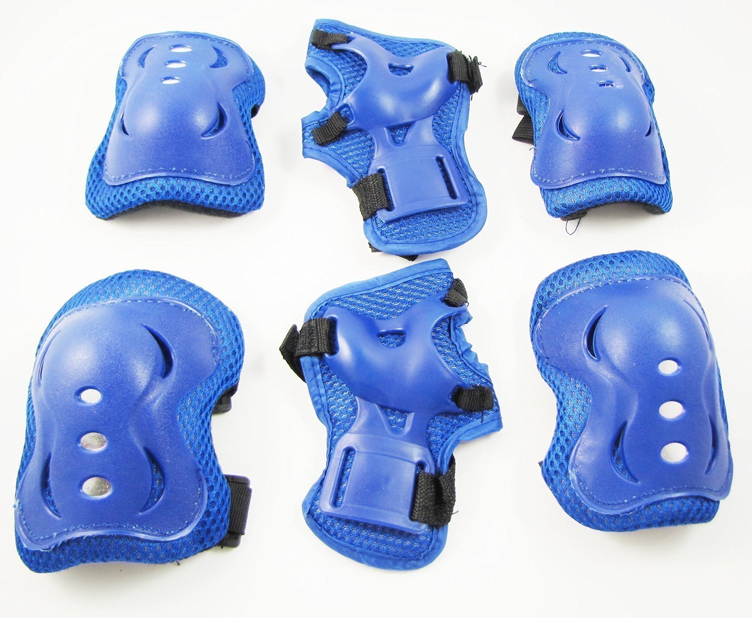 Buy Skate Protective Gear, Kids Skating Roller Blading Wrist,Elbow,Knee Pads Guards. Pack Of 6