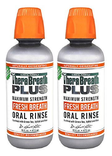 Buy TheraBreath PLUS Professional Formula GREEN TEA MOUTHWASH - Extra ...