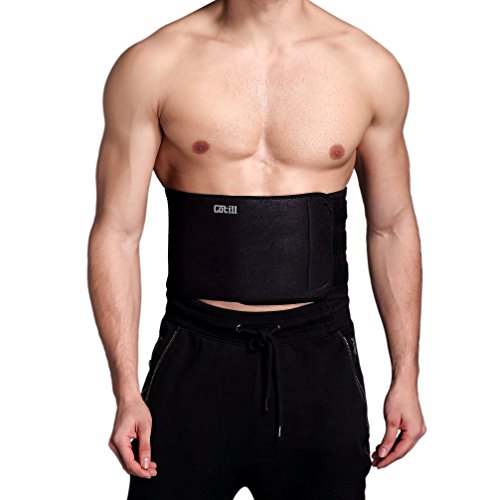 Buy Waist Trimmer Ab Belt For Men Women Adjustable 3 Velcro Waist
