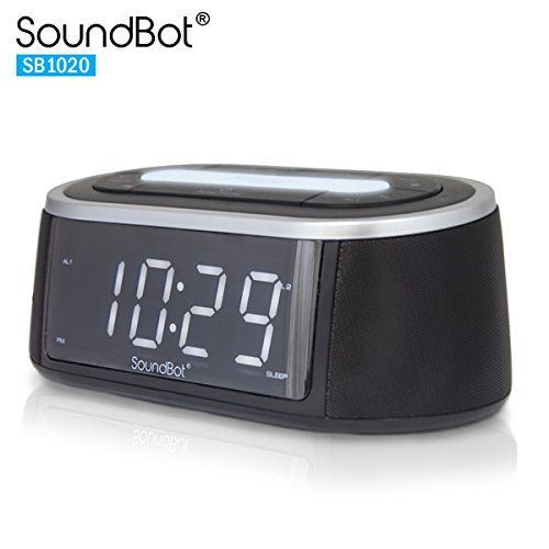 Buy SoundBot SB1020 FM RADIO Bluetooth Wireless Speaker & Dual Alarm