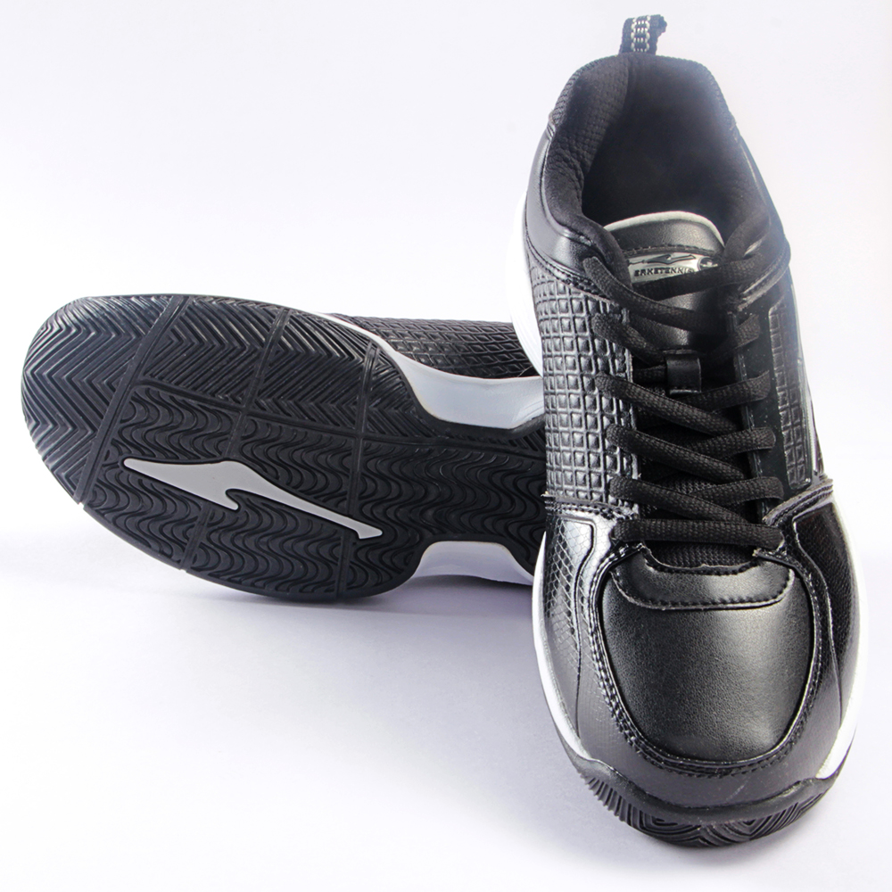 Shop ERKE Men Black Tennis Shoes Online Shopclues
