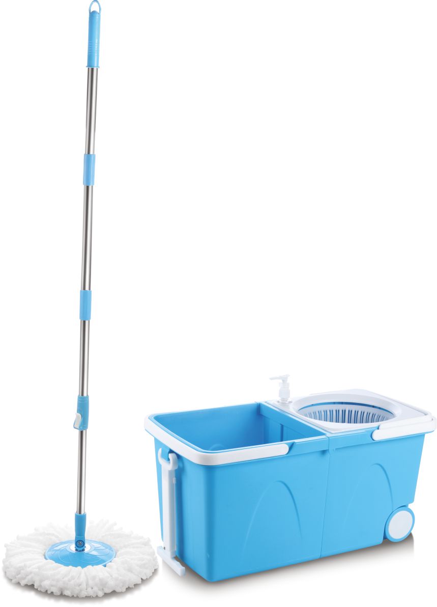 Buy JOYOUS CLEAN WELL MOP BUCKET WITH JOYO RAINBOW BATHROOM SET BLUE Online ₹3699 from ShopClues