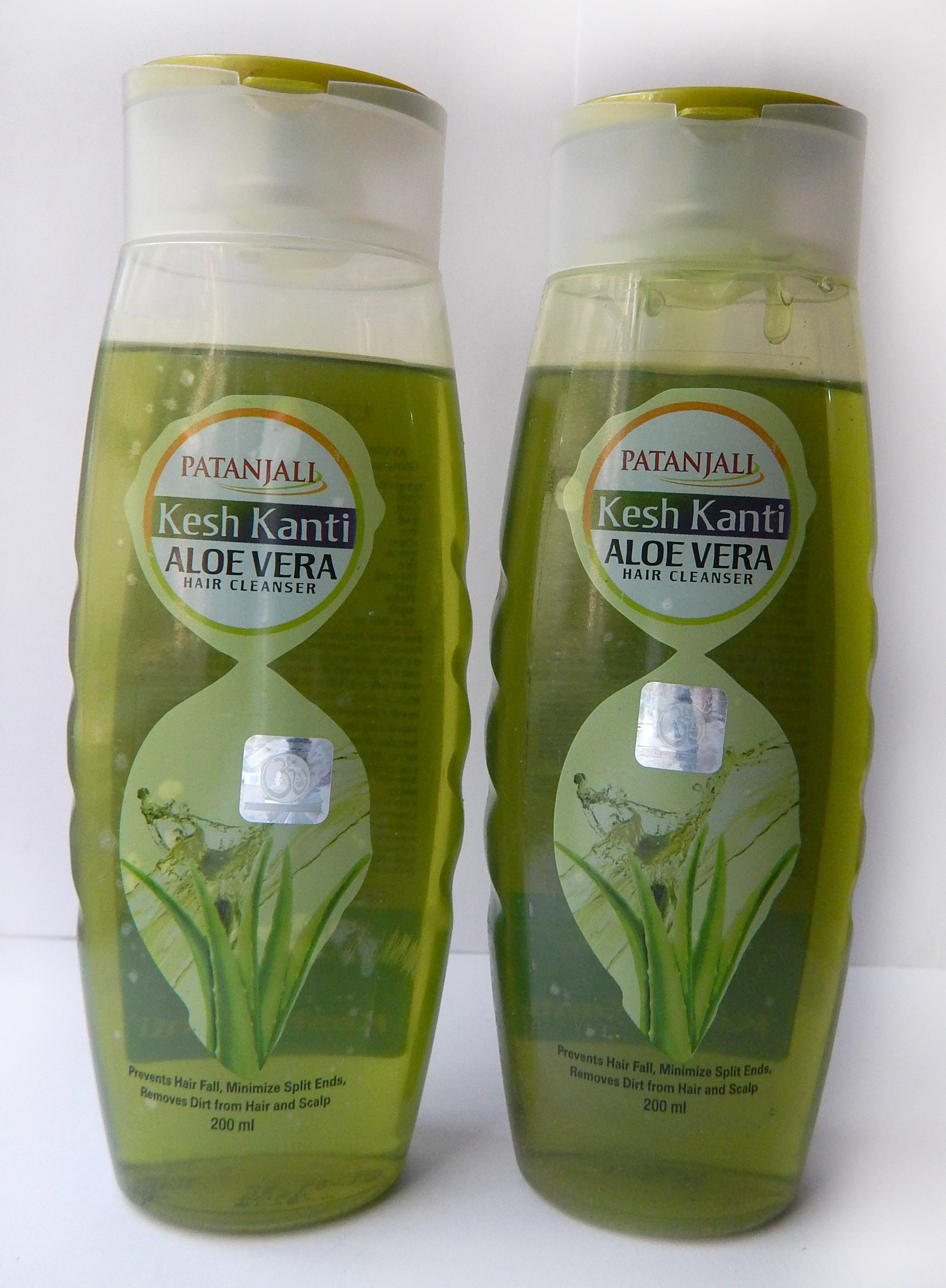 Buy Patanjali Kesh Kanti Aloe Vera Shampoo pack Of 2 Each 200ml 