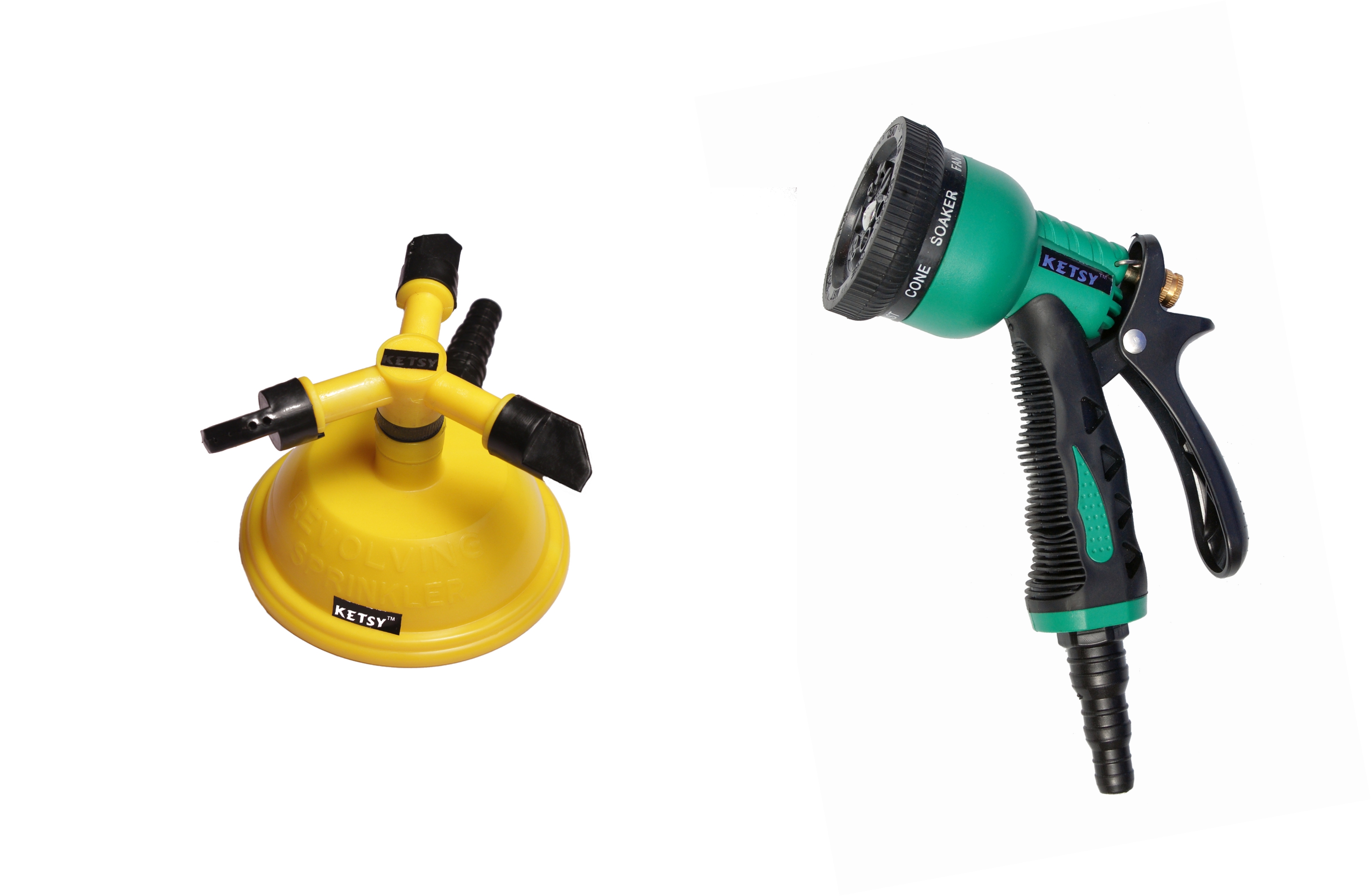 Buy Ketsy 807 Gardening Water Spray Gun 8 Way Nozzle Heavy Duty Online