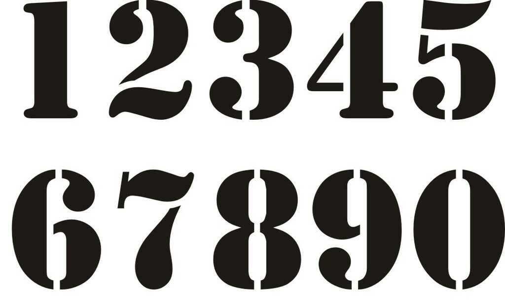 Buy Numbers Stencils for paints Online - Get 63% Off