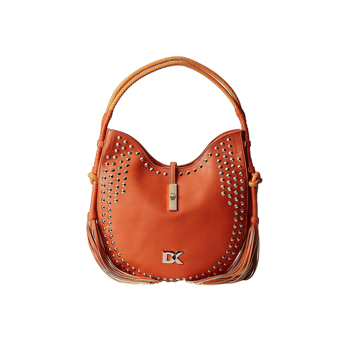 Diana Korr Red Self Design Sling Bags