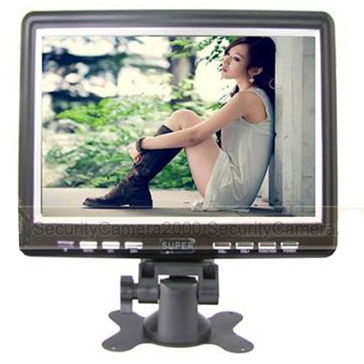 Portable 9.5" LCD Tft Monitor Screen TV AV USB Photo Frame Wall Mountable