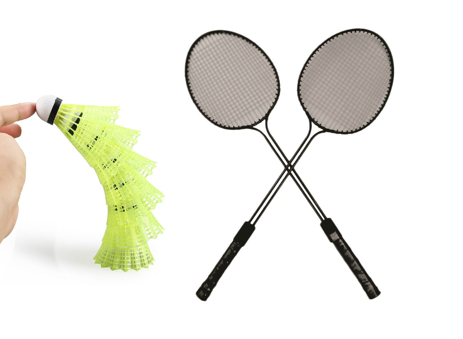 Buy 2 x Double Rod badminton racket / rackets / Badminton Racquet With