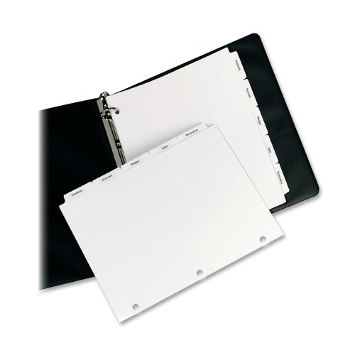 Buy Avery Double Reverse Collated Dividers, Sheet Size 8.5 x 11 inches