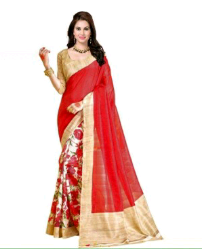 Buy saree silk Online ₹499 from ShopClues