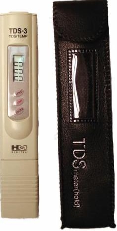 Digital TDS Meter With Temeprature and Hold Function Pocket TDS-3 ...