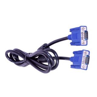 VGA 15 PIN MALE TO MALE CABLE 1.5M