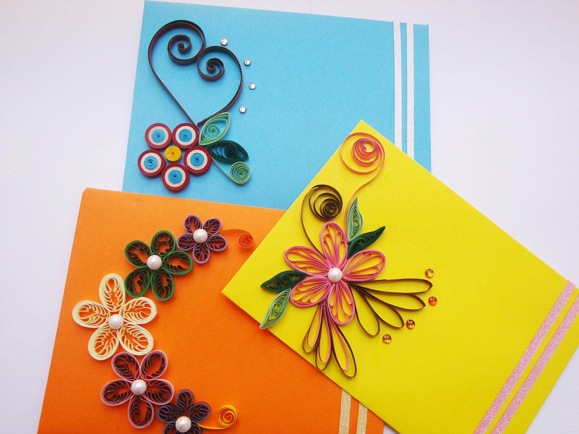 Online Paper Quilling Envelopes Pack Of 5 Prices Shopclues India