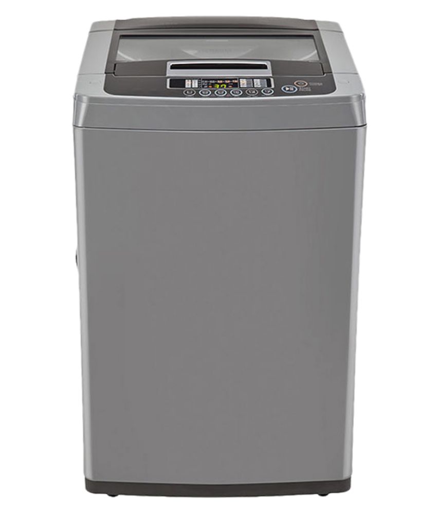 LG 6.5 Kg T7567TEDLH Fully Automatic Top Load Washing Machine Silver