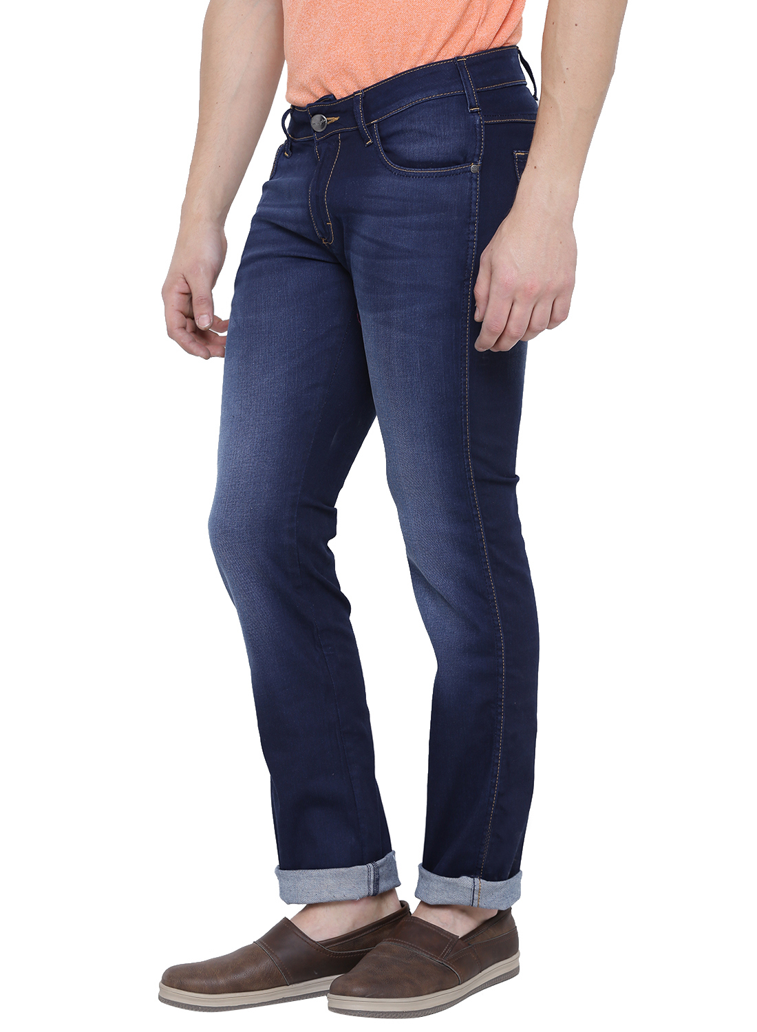 Buy Wrangler Blue Mid Rise Slim Fit Jeans For Men Online @ ₹1957 from ...