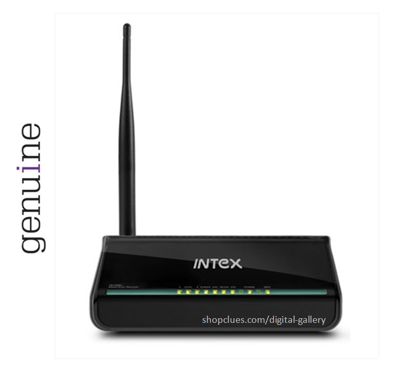 Buy Online Intex W150D Wireless ADSL 2/2+ Modem Wifi Router