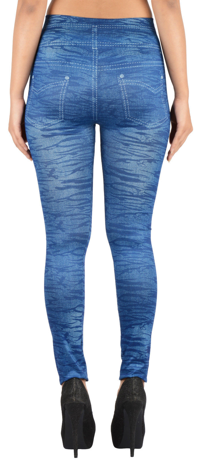 Buy Navy Blue Leggings for Girls by MUJI Online | Ajio.com