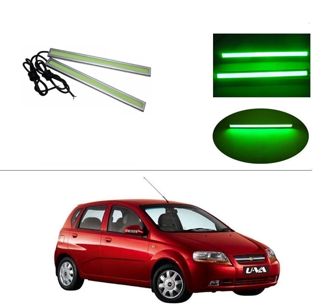 Buy AutoStark Daytime Running Lights Cob LED DRL (Green) Chevrolet