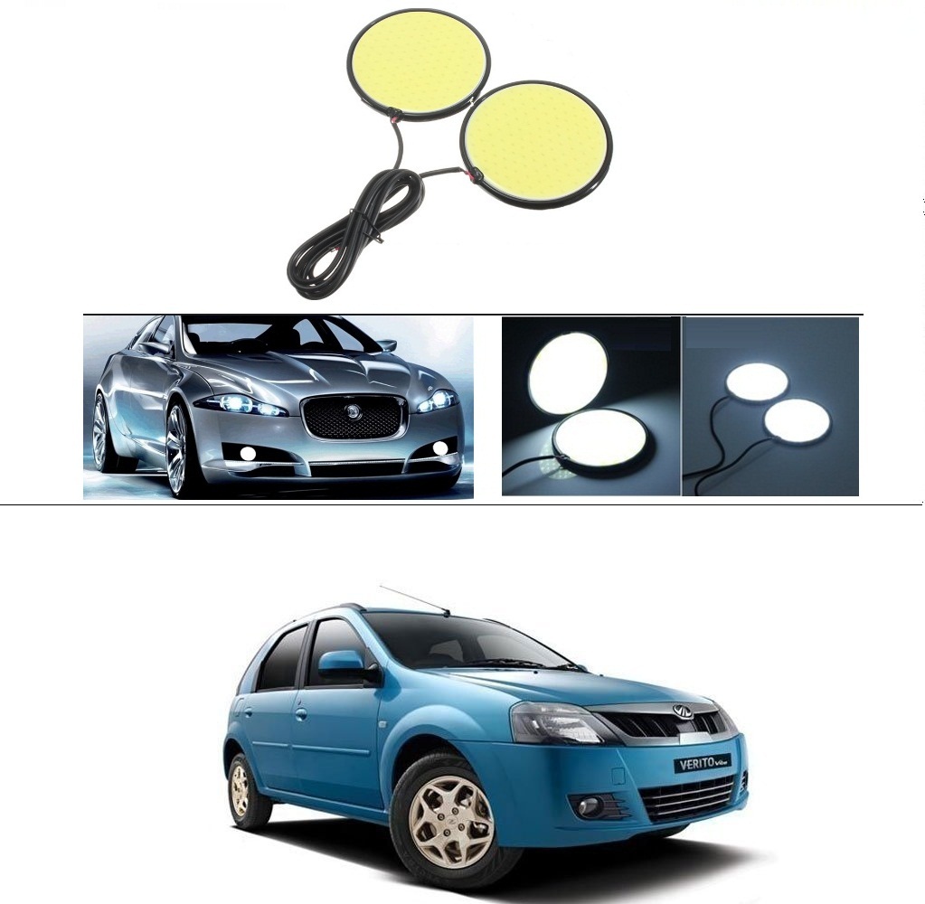 Buy AutoStark Car DRL LED COB Daytime Running Light Fog Lamp 70mm 2.75