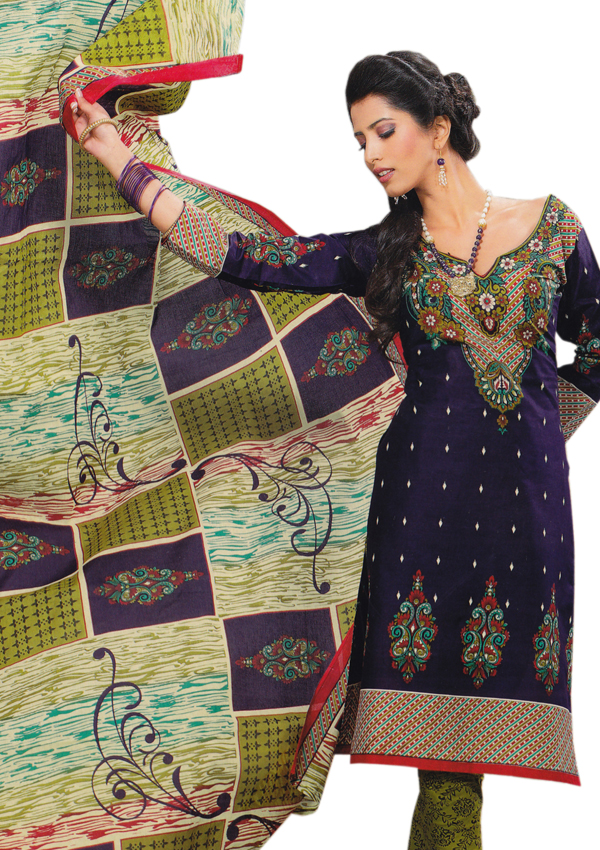 unstitched churidar