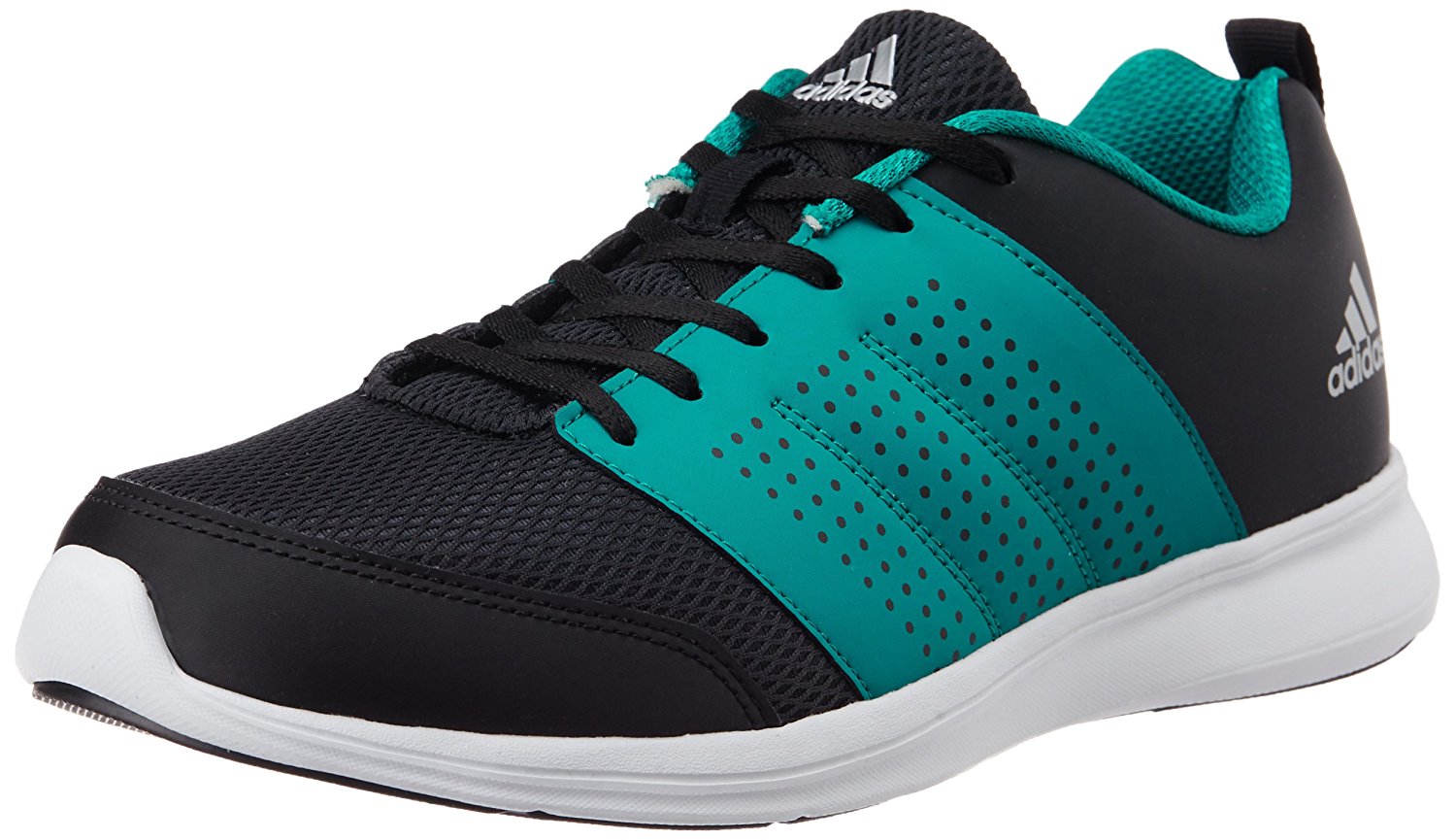 Buy Adidas Mens Adispree M Black Green And Silver Running Shoes 3305