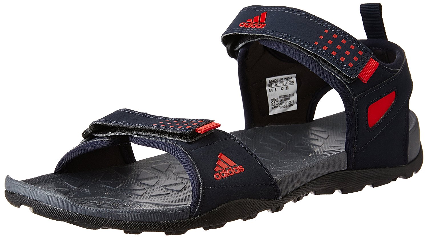 Buy Adidas Men'S Winch Ntnavy, Scarle, Utiblk And Blac Sandals And Floaters Online @ â¹2999 from 