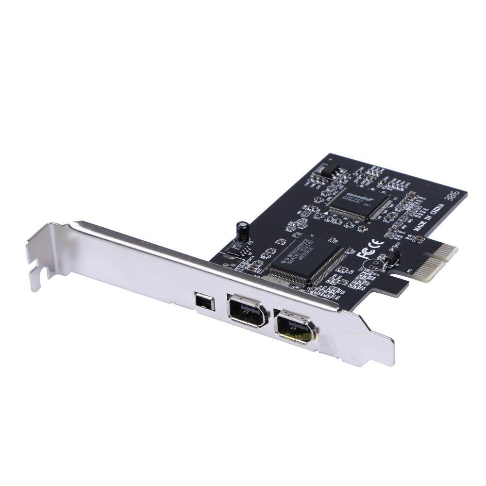 Buy PCI Express x1 PCIE FireWire 1394a IEEE1394 Controller Card for