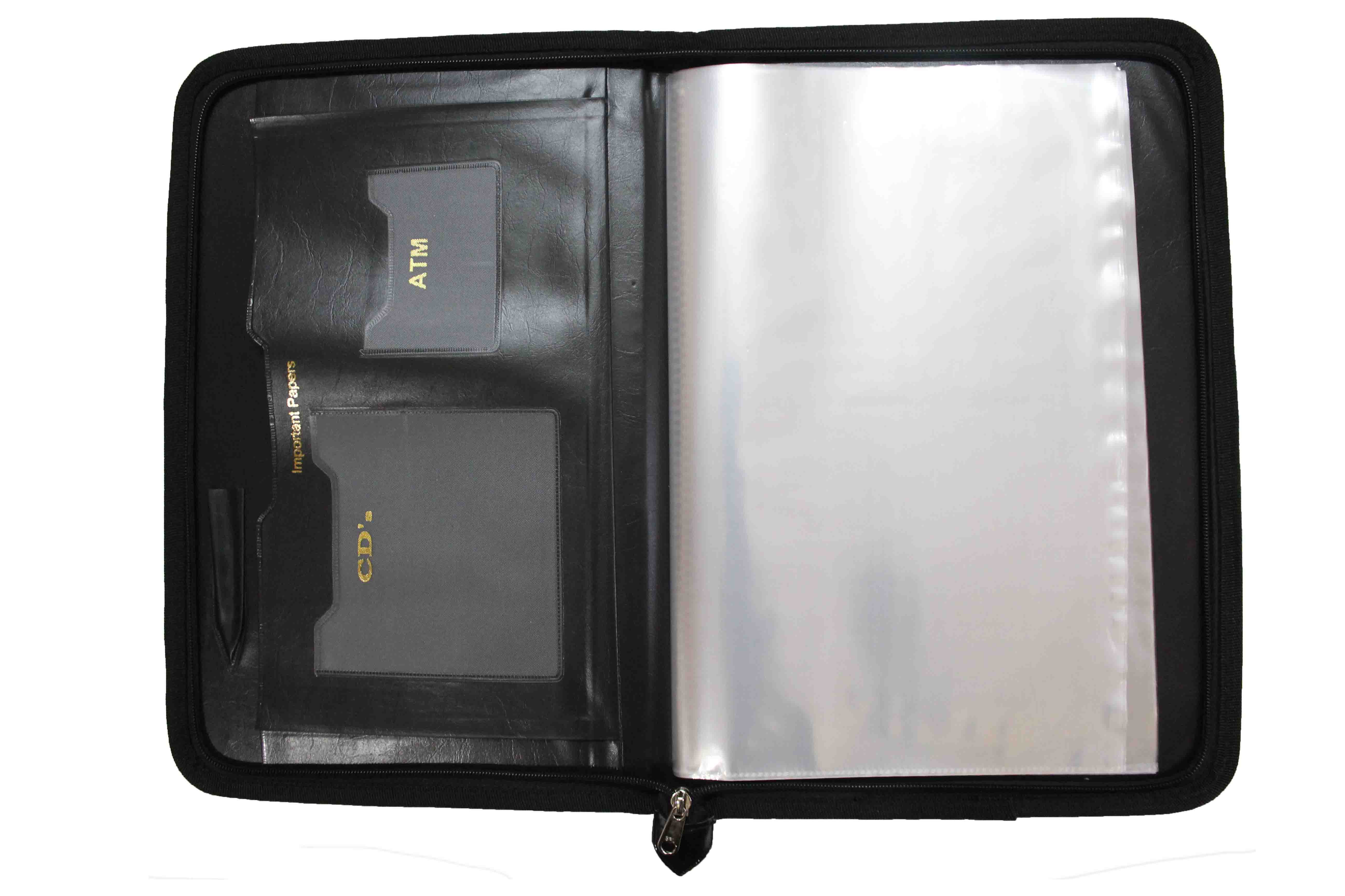 Buy Faux Leatherite Document Portfolio Resume Holder/File/Folder With