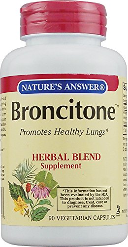 Buy Nature's Answer Broncitone Vegetarian Capsules, 90-Count Online ...