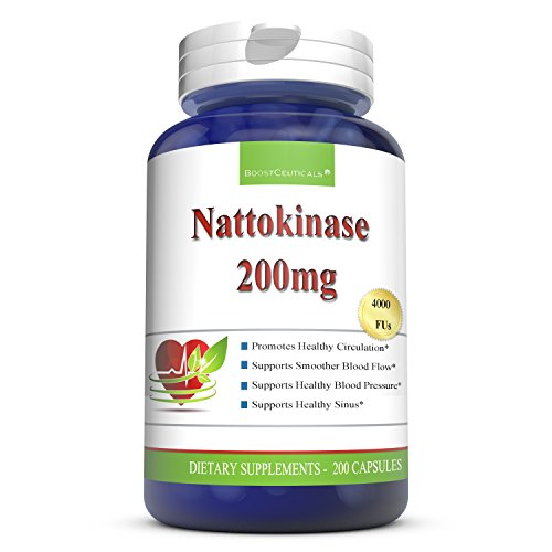 Buy Nattokinase 200 Mg 4000 Fu 200 Count Supplement Natural Natto